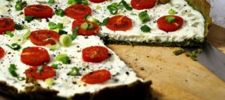 Fitness-Rezept: Bärlauch-Hüttenkäse Quiche Fitness-Rezept: Bärlauch-Hüttenkäse Quiche